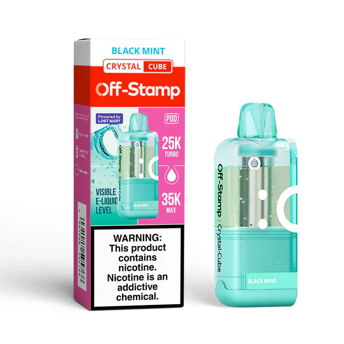 Off-Stamp Crystal X-CUBE 35K Disposable POD