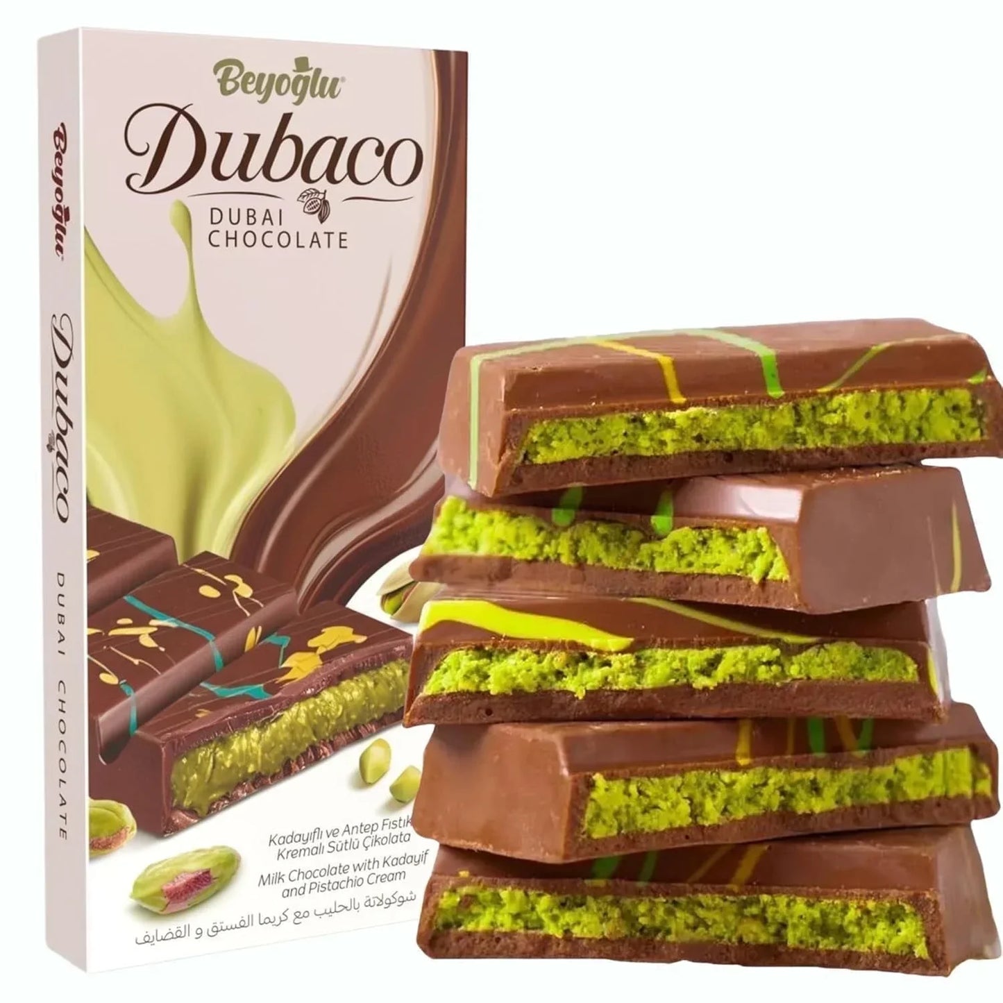 Beyoglu Dubaco - Dubai Chocolate Milk Chocolate 200gm
