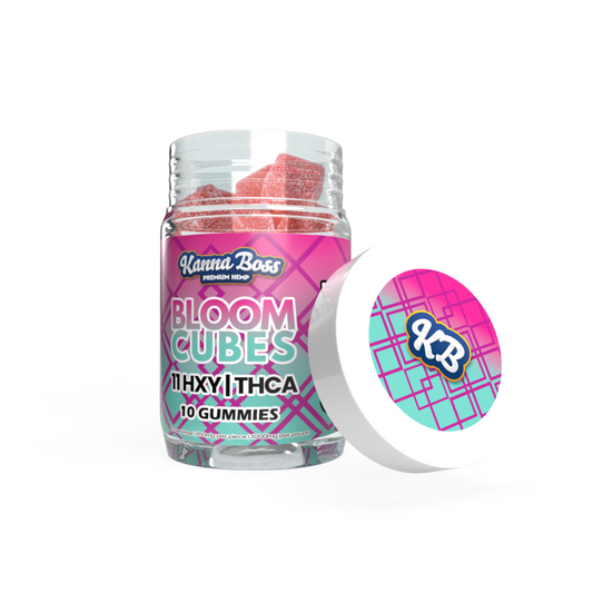 KANNA BOSS BLOOM CUBES GUMMIES WATERMELON - 10CT