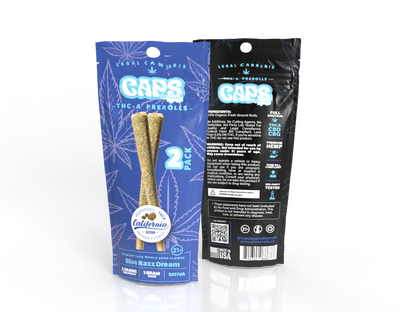 CAPS THC-A Prerolls | 2G