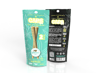CAPS THC-A Prerolls | 2G
