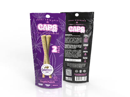CAPS THC-A Prerolls | 2G