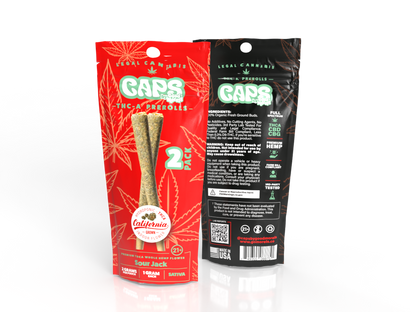 CAPS THC-A Prerolls | 2G