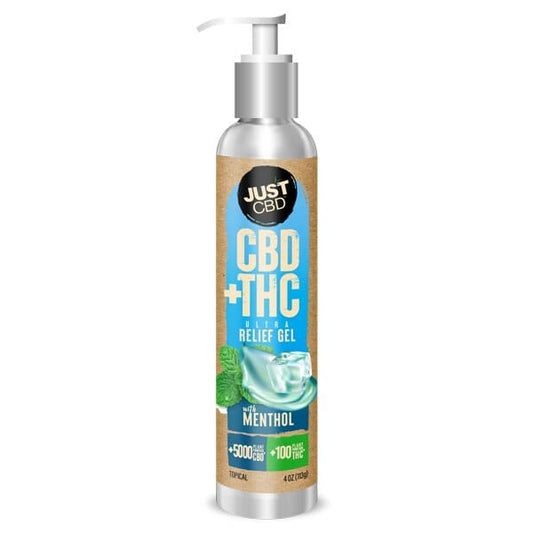 Just CBD+THC Ultra Relief Gel with Menthol 4oz
