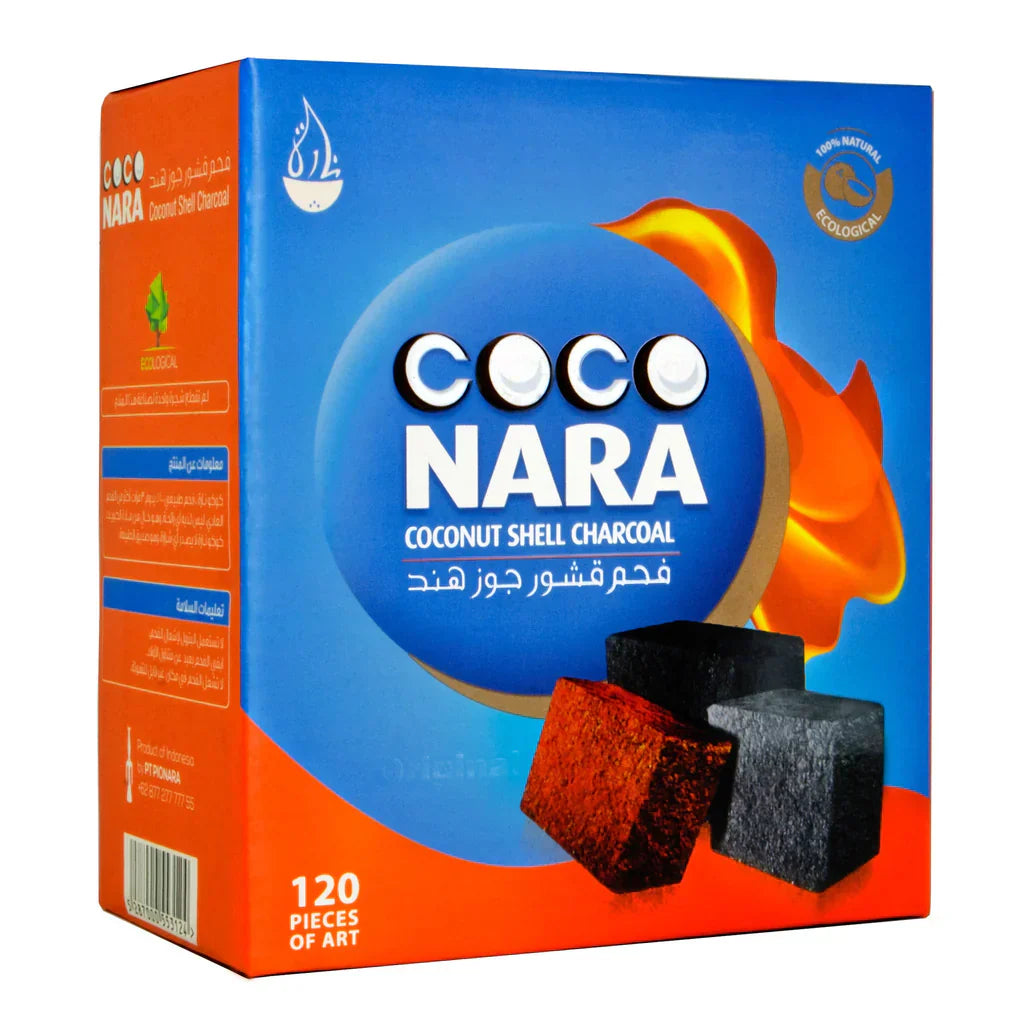 Coco Nara Hookah Shisha Natural Charcoal