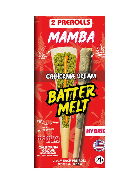 Mamba Batter Melt THCa Prerolls 2ct