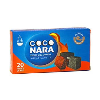 Coco Nara Hookah Shisha Natural Charcoal