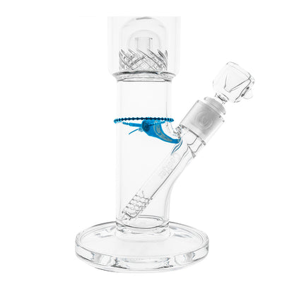Cookies 17'' Straight 2 Da Dome Waterpipe - Clear Logo
