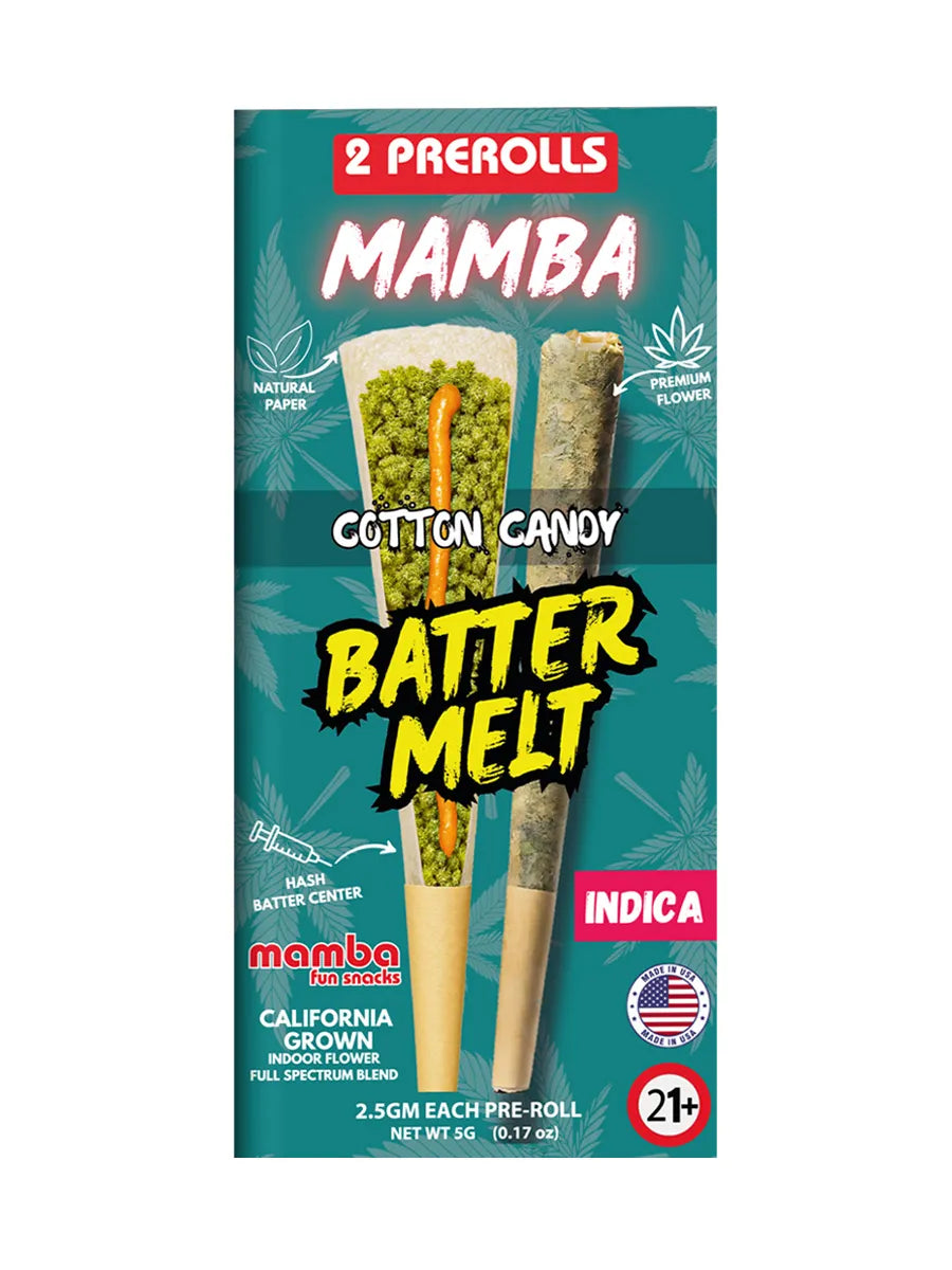 Mamba Batter Melt THCa Prerolls 2ct