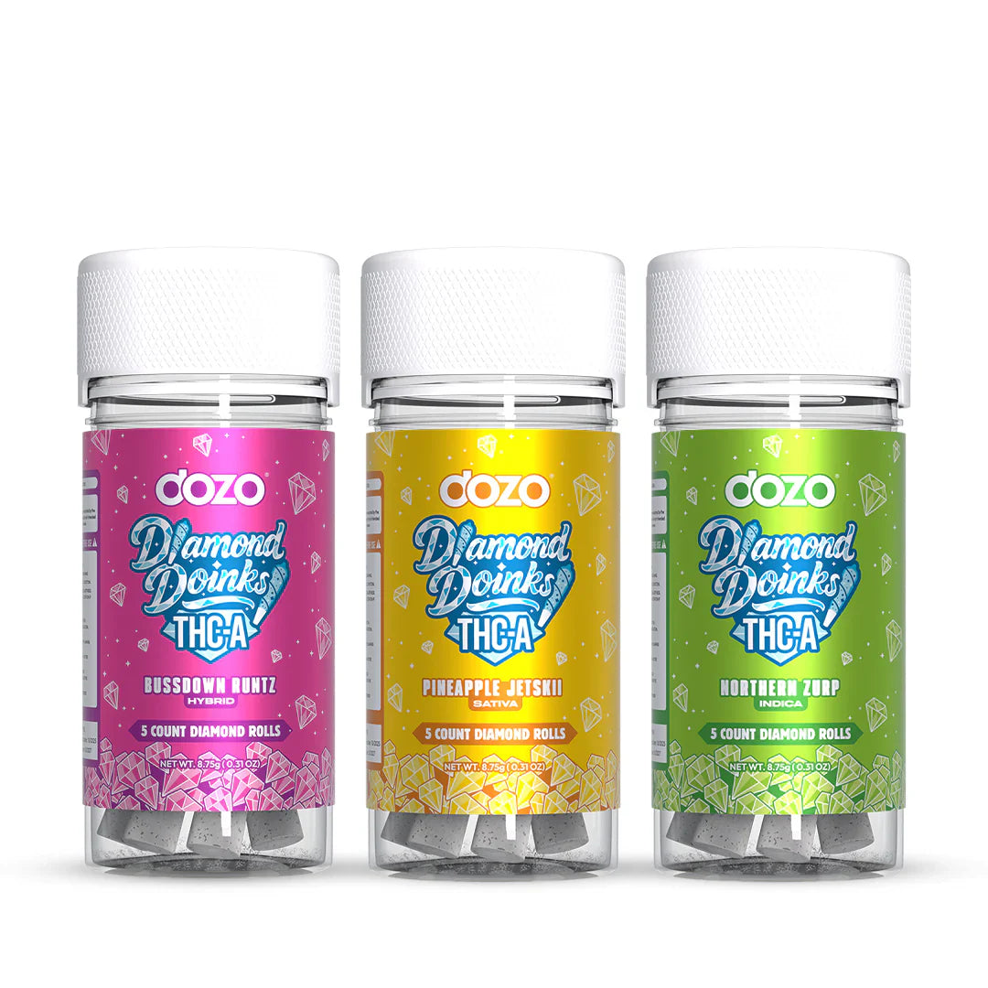 Dozo Diamond Doinks THC-A Diamond Prerolls 5ct
