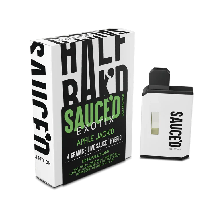 HALF BAK'D SAUCE'D EXOTIX DISPOSABLE 4G
