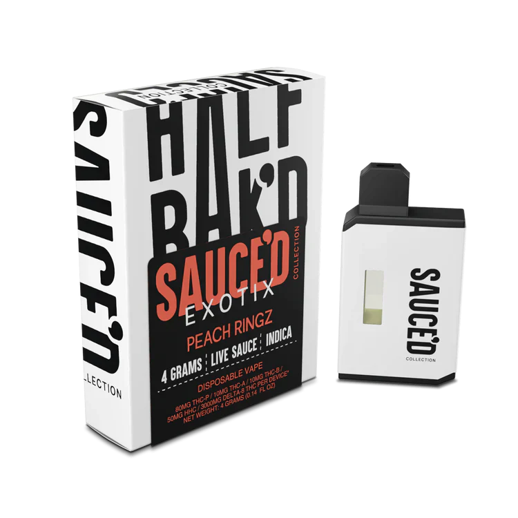 HALF BAK'D SAUCE'D EXOTIX DISPOSABLE 4G