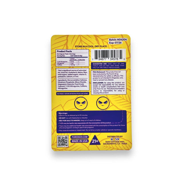 Dozo PERKS 7-OH Tablets 40mg 2ct