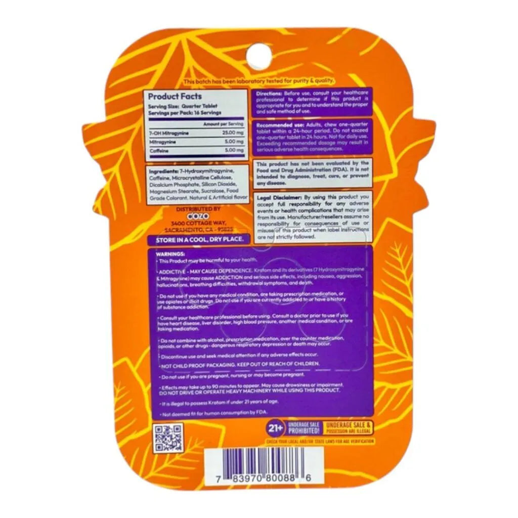 Dozo Perks Extreme Potency 7-OH 100mg 4ct