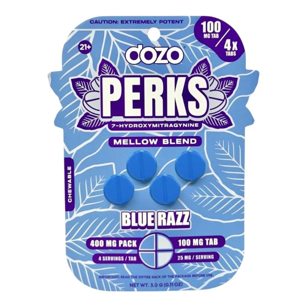 Dozo Perks Extreme Potency 7-OH 100mg 4ct
