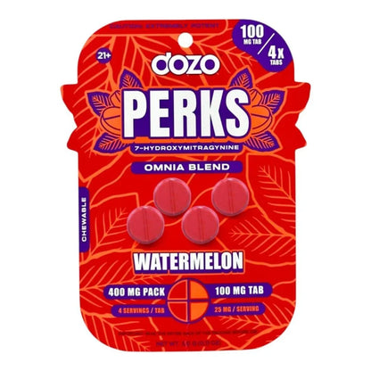Dozo Perks Extreme Potency 7-OH 100mg 4ct