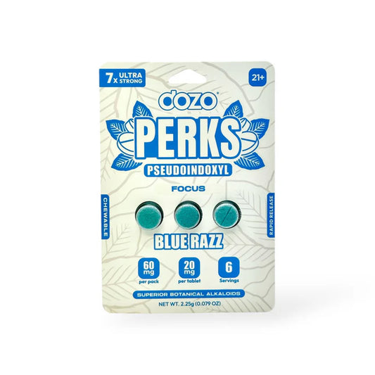 Dozo PERKS Pseudo Tablets 60mg 3ct