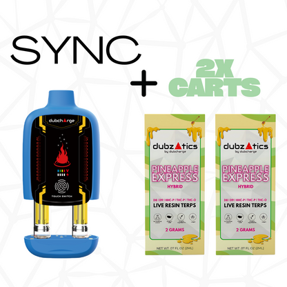 Sync Touch Switch Battery + 2 DubZotics Cartridges