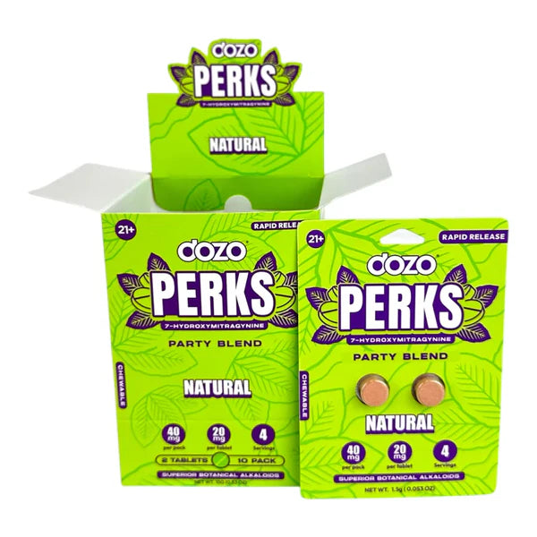 Dozo Perks 7-Hydroxymitragynine Kratom 2CT