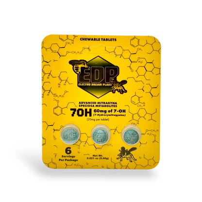 EDP 7OH 7-hydroxymitragynine 60mg 3ct