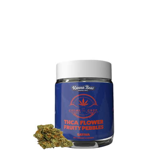 KANNA BOSS FRUITY PEBBLES THC-A FLOWER - 4g