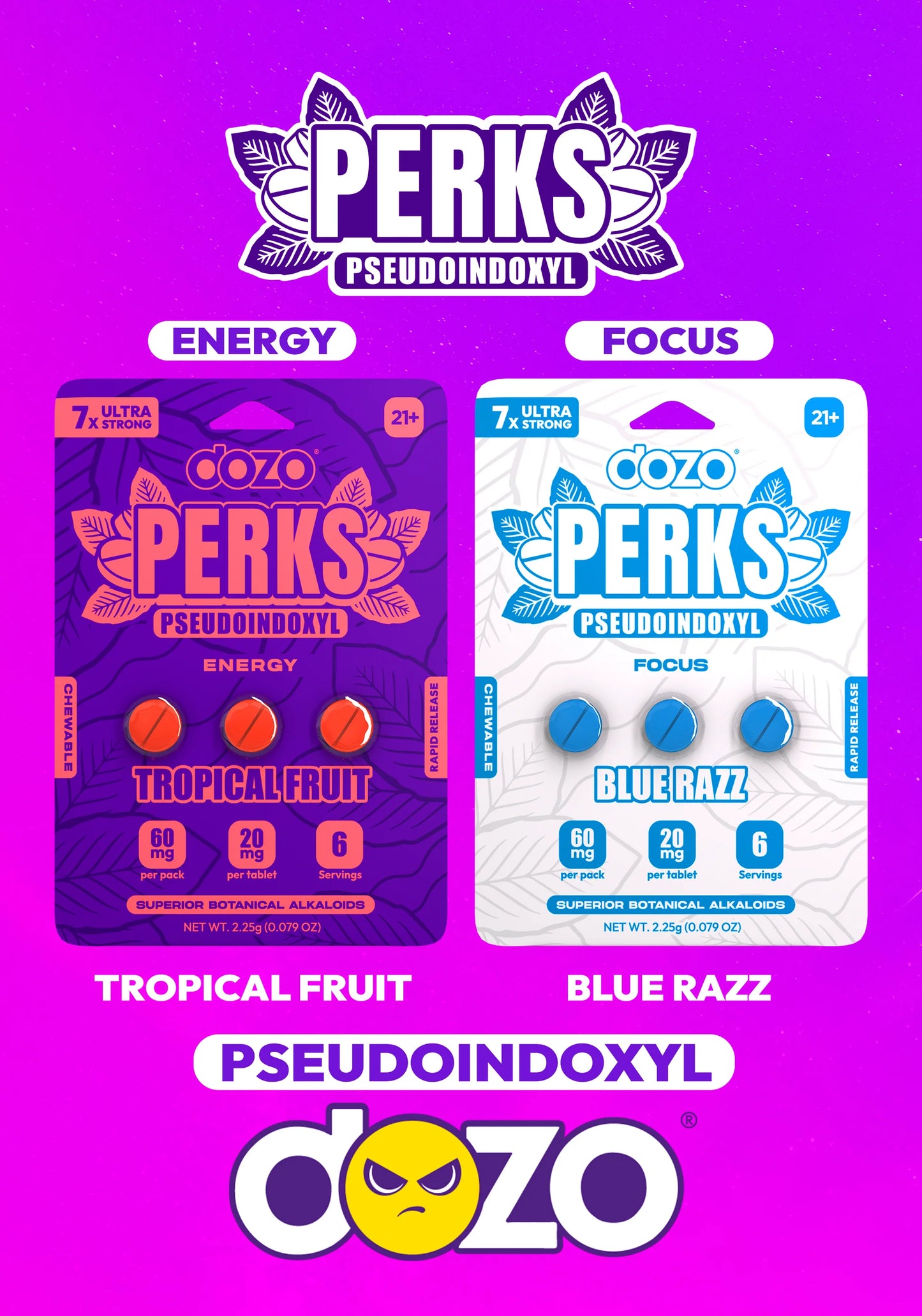 Dozo Perks Pseudoindoxyl Kratom 3CT