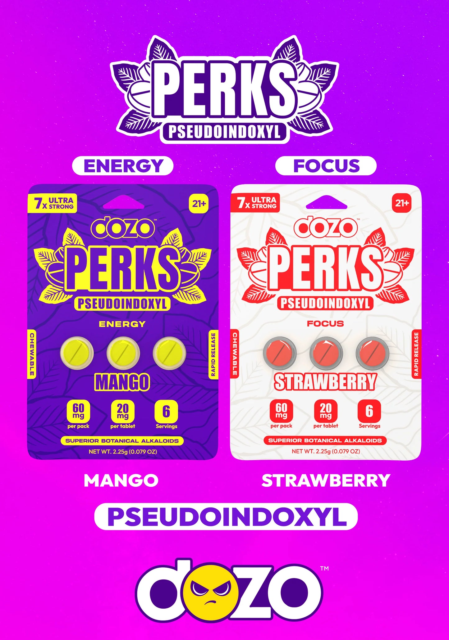 Dozo Perks Pseudoindoxyl Kratom 3CT