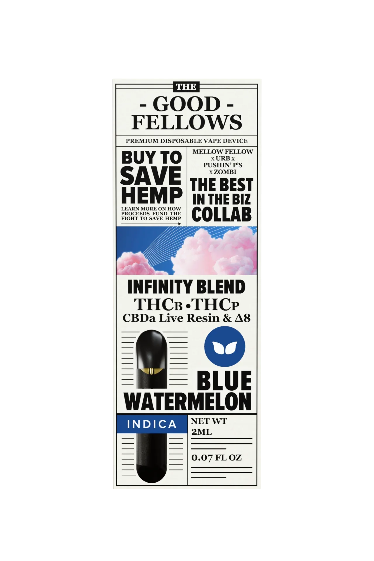 Good Fellows Disposable Vape | 2g