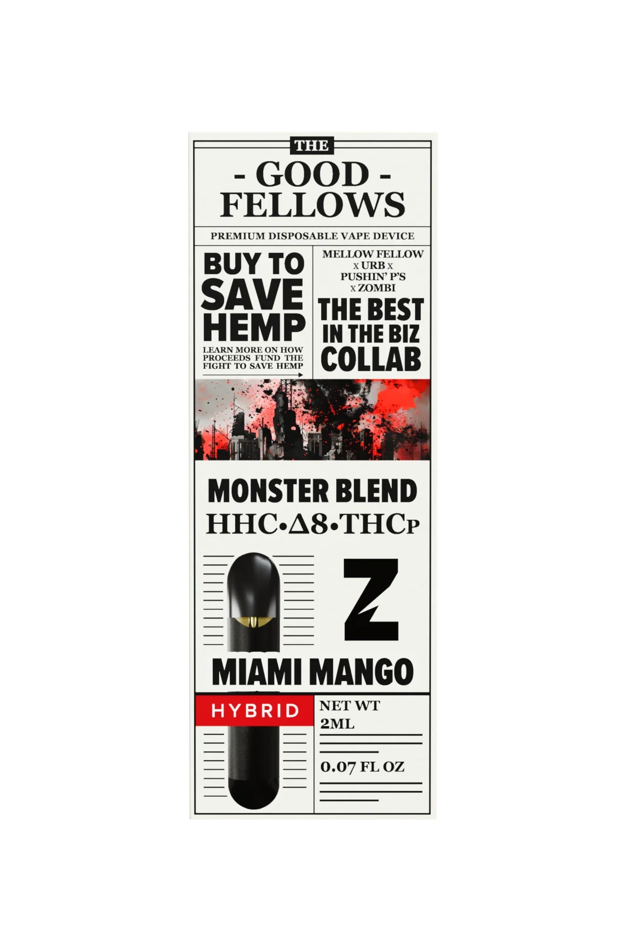 Good Fellows Disposable Vape | 2g