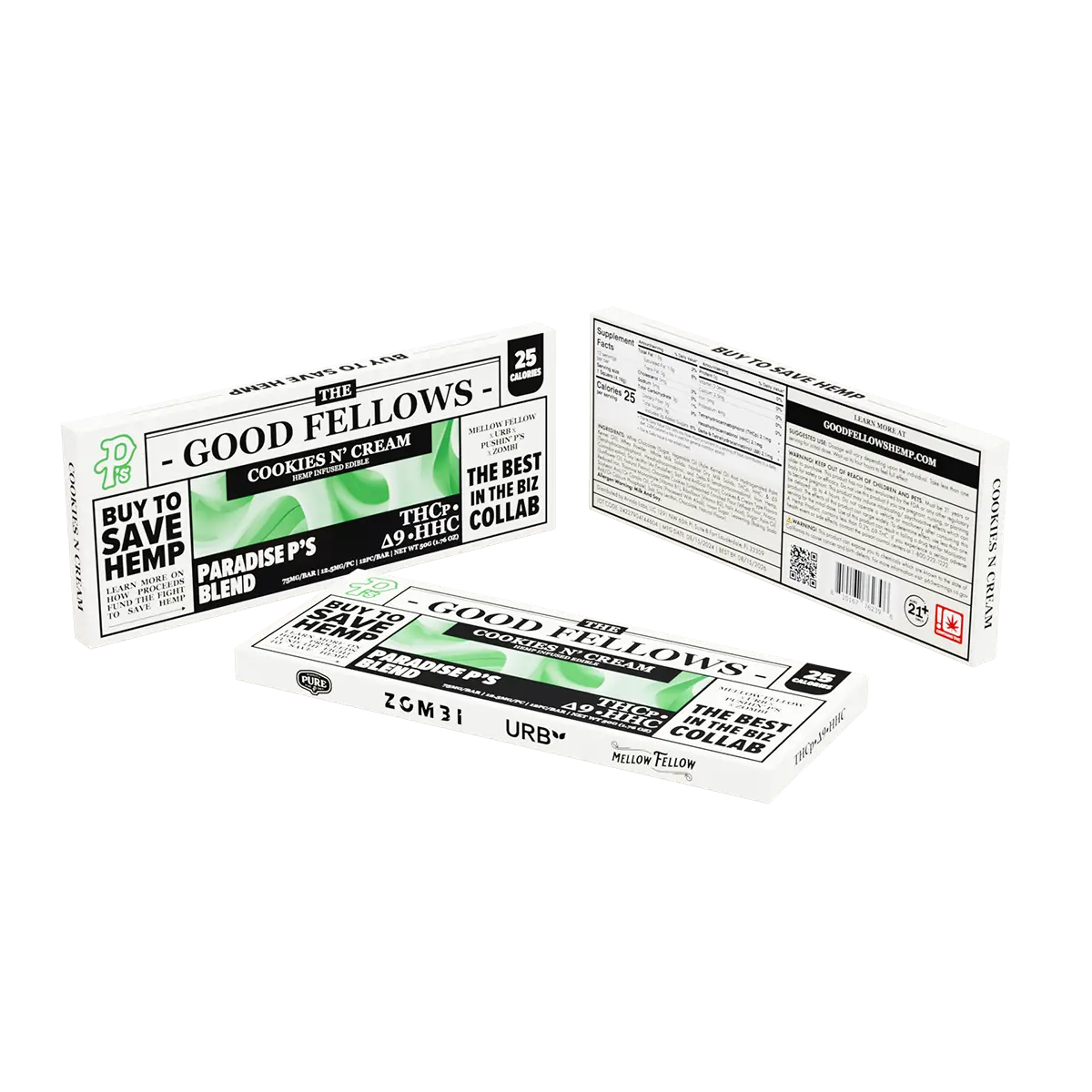 Good Fellows Chocolate Bar | 12 PCS