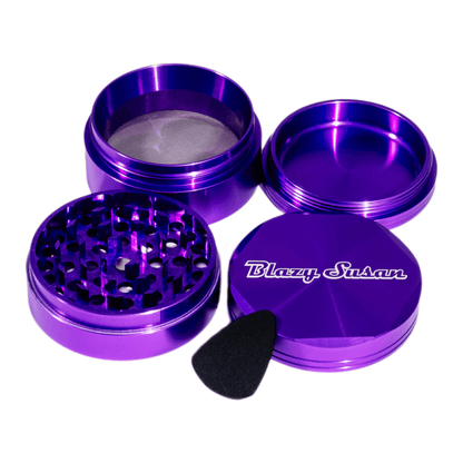 Blazy Susan 4-Piece Aluminum Grinder