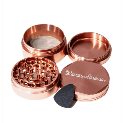 Blazy Susan 4-Piece Aluminum Grinder