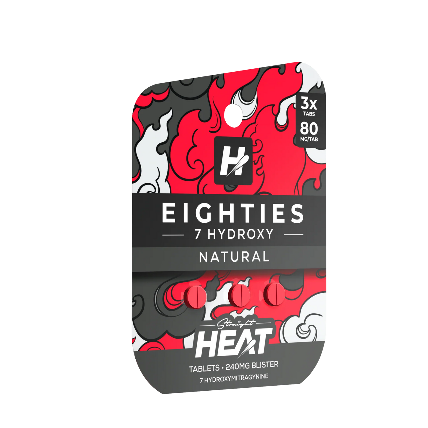Straight Heat Eighties 7-OH Tablets | (3ct) 240mg