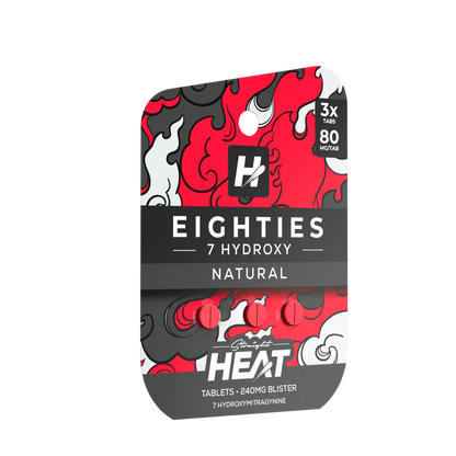 Straight Heat Eighties 7-OH Tablets | (3ct) 240mg