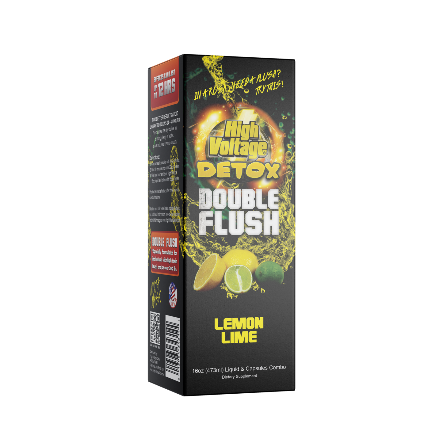 High Voltage Detox Double Flush