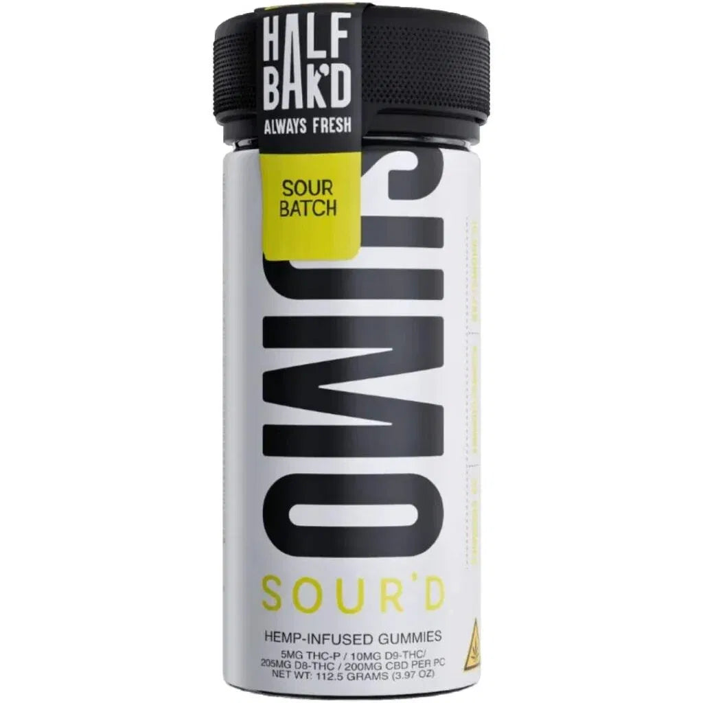 Half Bak’d Sumo Sour’d Gummies 10000mg 25pc