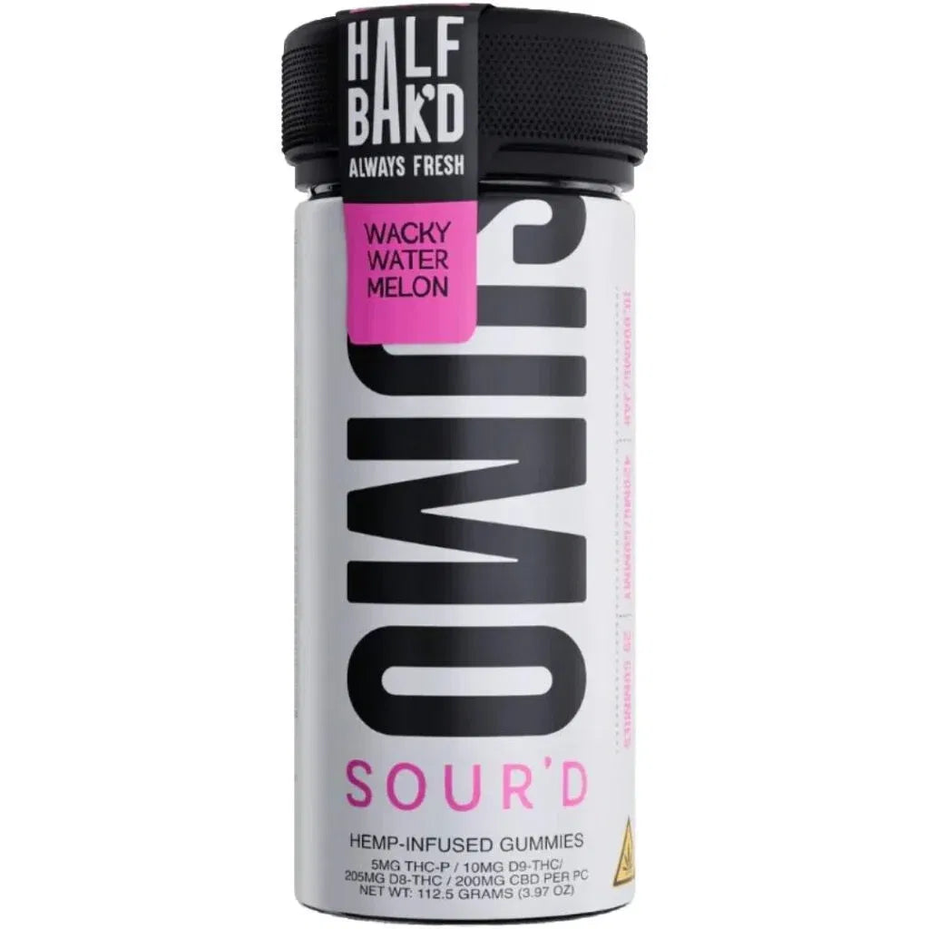 Half Bak’d Sumo Sour’d Gummies 10000mg 25pc