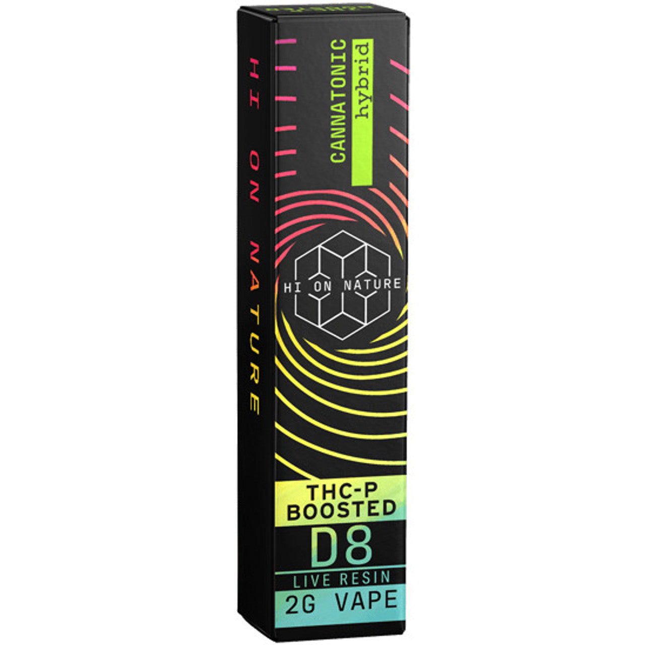Hi On Nature THC-P Boosted D8 Live Resin 2G Disposable