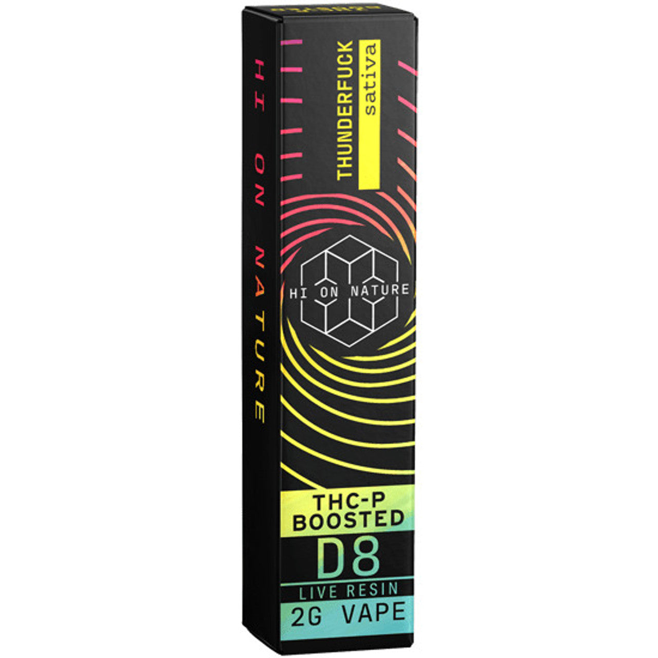 Hi On Nature THC-P Boosted D8 Live Resin 2G Disposable