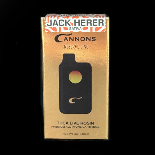 Cannons THCA Live Rosin Disposable 3G