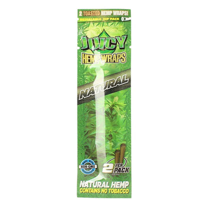 Juicy Hemp Wraps - 2 Piece Per Pack - 25 Packs Per Box