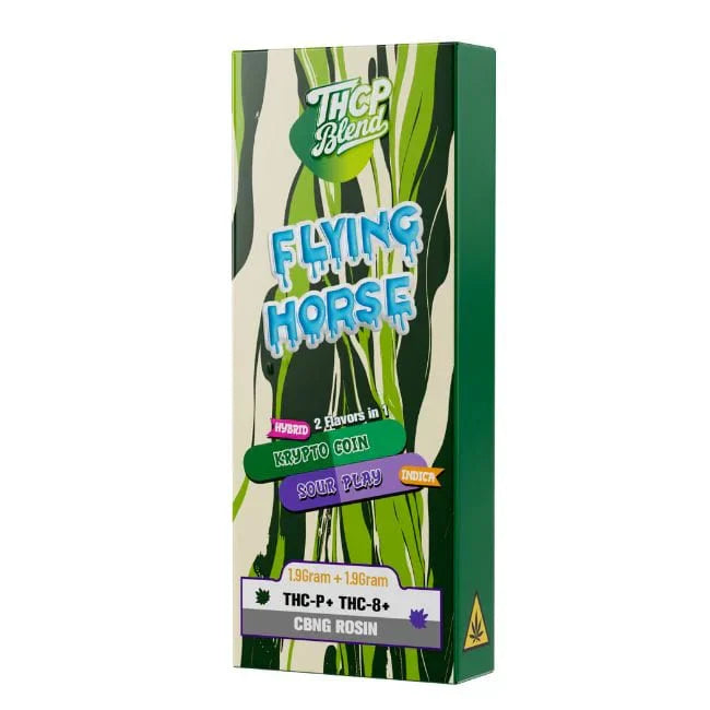 Flying Horse THCP Blend Disposable Vape Rosin 2 in 1 Flavor 4G