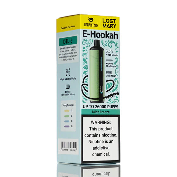 Lost Mary x Urban Tale E-Hookah 26K Disposable