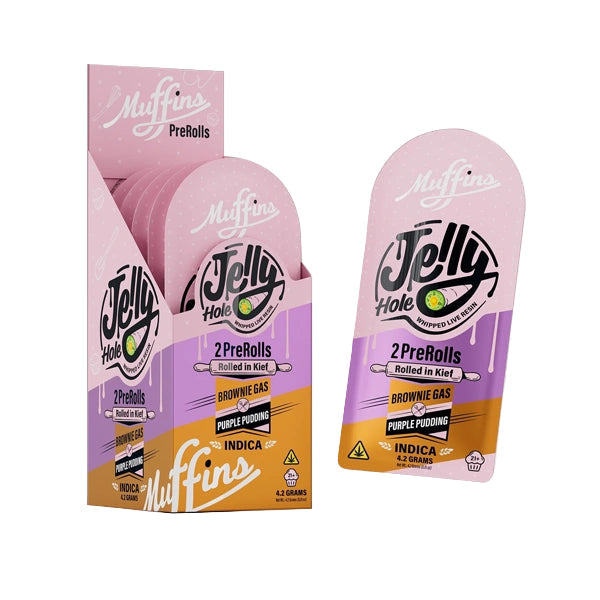 Muffins Jelly Hole Live Budder Pre rolls 4.2G (2ct)
