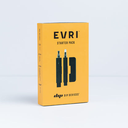 EVRI Triple Use Vaporizer Starter Pack by Dip Devices | Versatile Vape Pen Kit for Concentrates, Wax, and E-Liquids