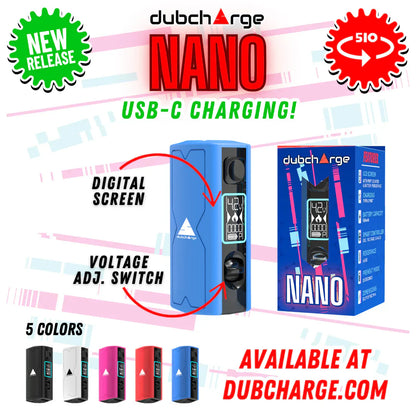 DubCharge Nano - Palm-Sized Battery