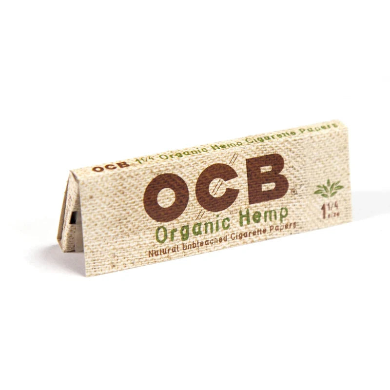 Ocb Organic Hemp Unbleached Cigarette Paper 1.25 - 24 Pack Per Box