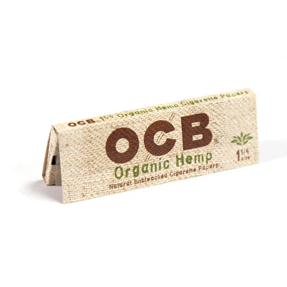 Ocb Organic Hemp Unbleached Cigarette Paper 1.25 - 24 Pack Per Box