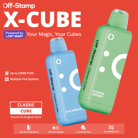 Off-Stamp X-CUBE 25K Disposable POD