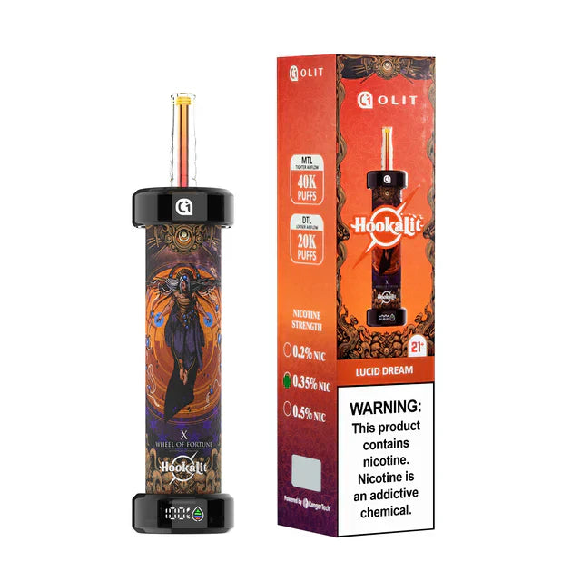 OLIT Hookalit 40K Disposable E-Hookah Device - 40000 Puffs